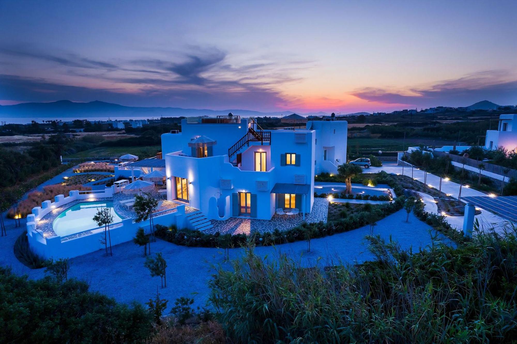 Plaka Villas Naxos - Villa Matina Villa Sofia Maragkas Buitenkant foto