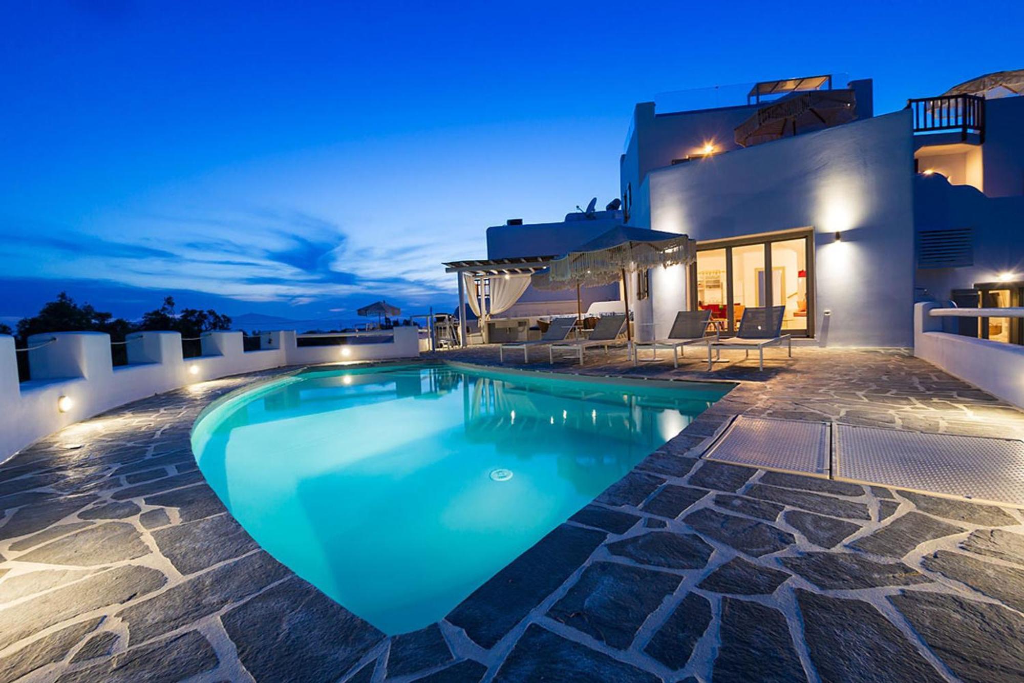 Plaka Villas Naxos - Villa Matina Villa Sofia Maragkas Buitenkant foto