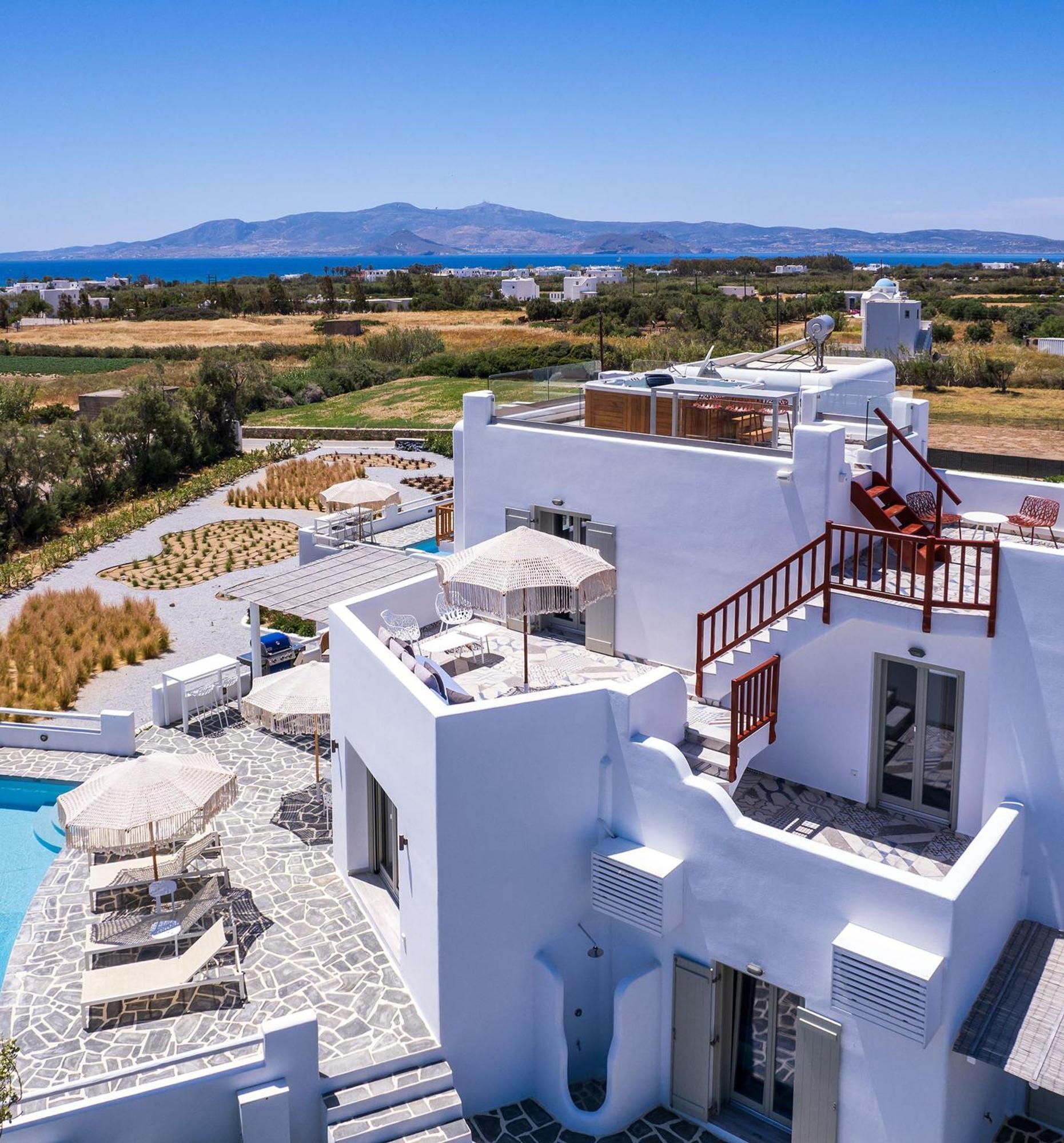 Plaka Villas Naxos - Villa Matina Villa Sofia Maragkas Buitenkant foto
